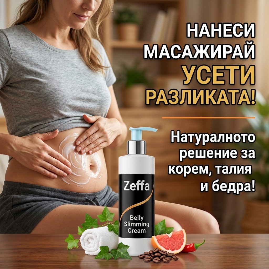 Нанеси, масажирай, усети разликата — Belly Slimming