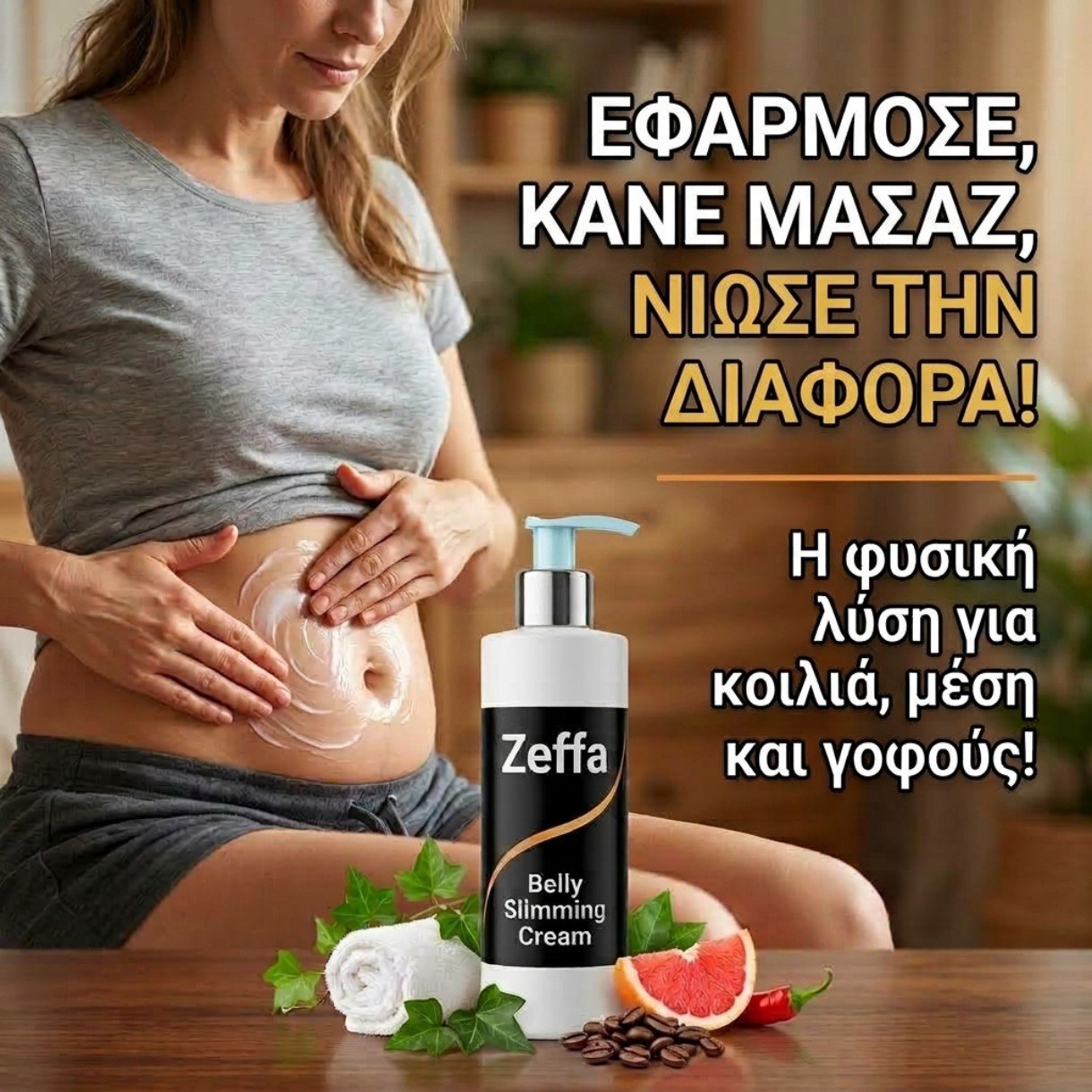 Εφάρμοσε, κάνε μασάζ, νιώσε τη διαφορά — Belly Slimming