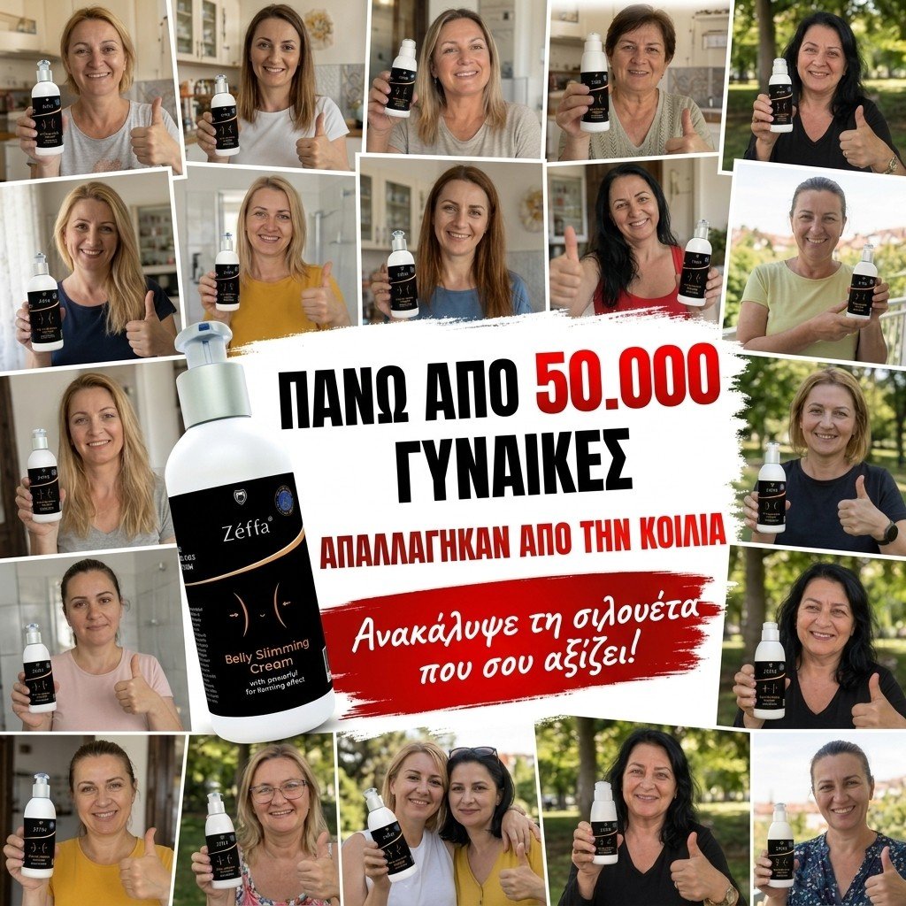 Κολάζ με ικανοποιημένες πελάτισσες της Belly Slimming