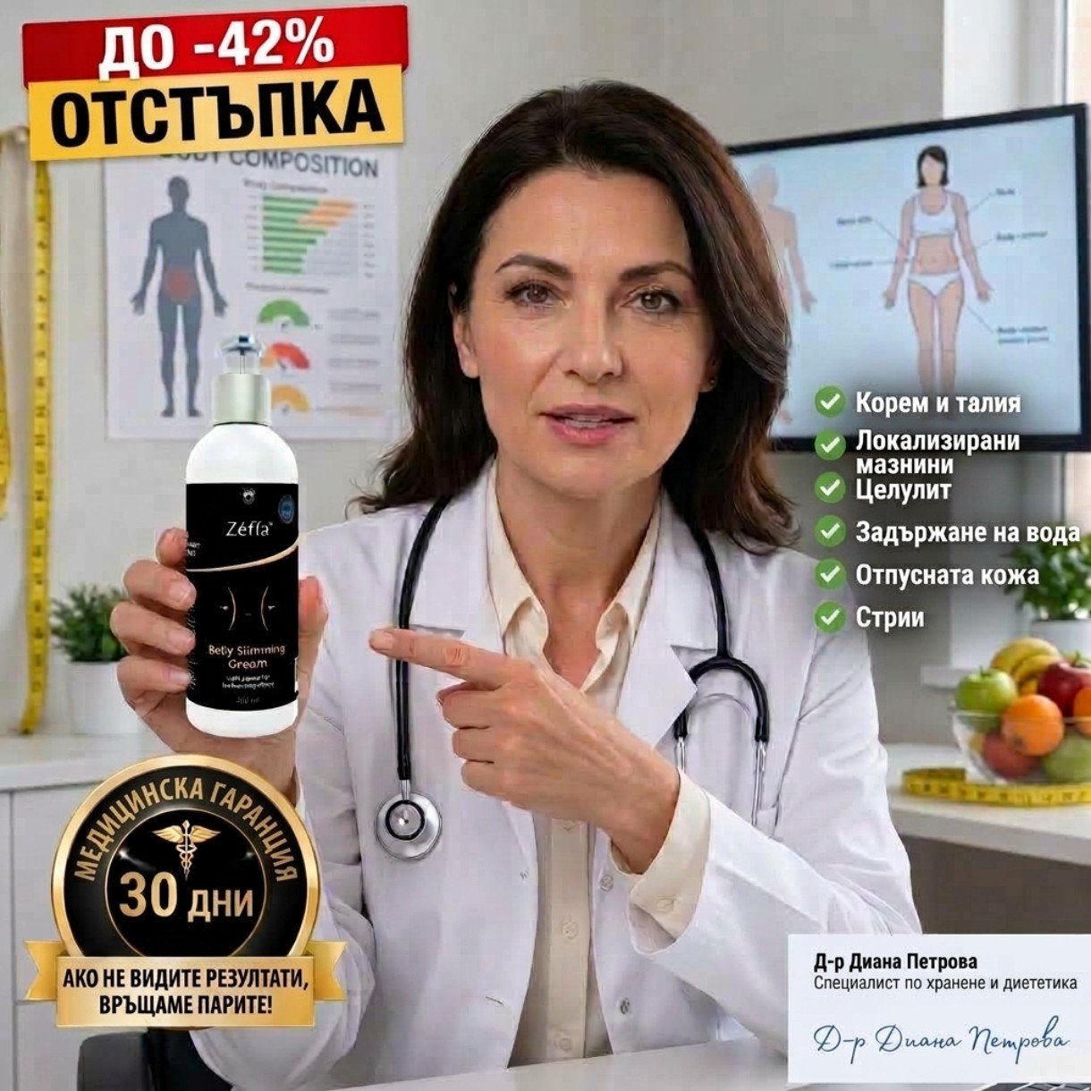 Д-р Диана Петрова препоръчва Belly Slimming