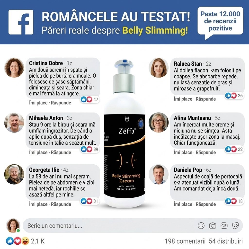 Comentarii de pe Facebook despre Belly Slimming