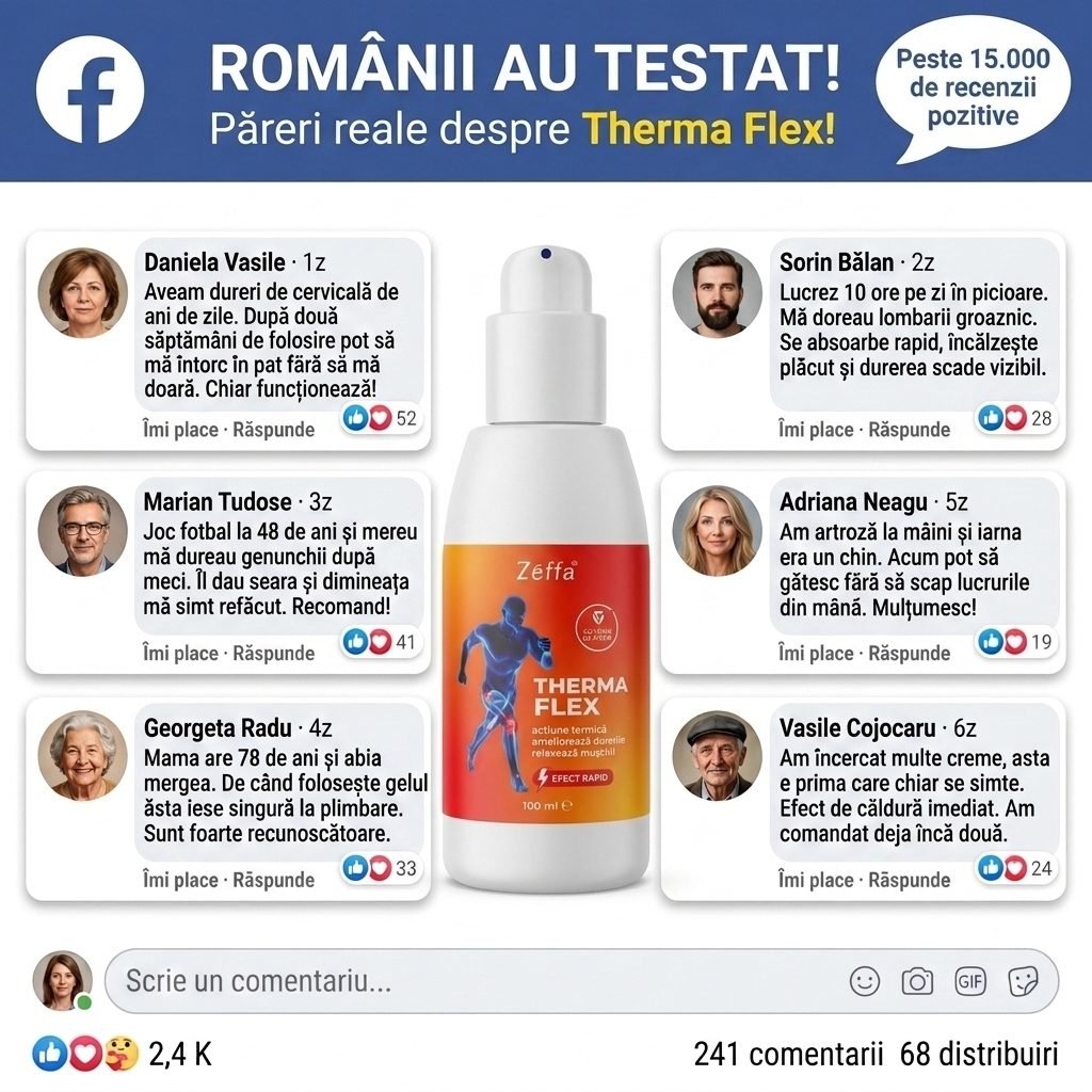 Comentarii de pe Facebook despre Therma Flex