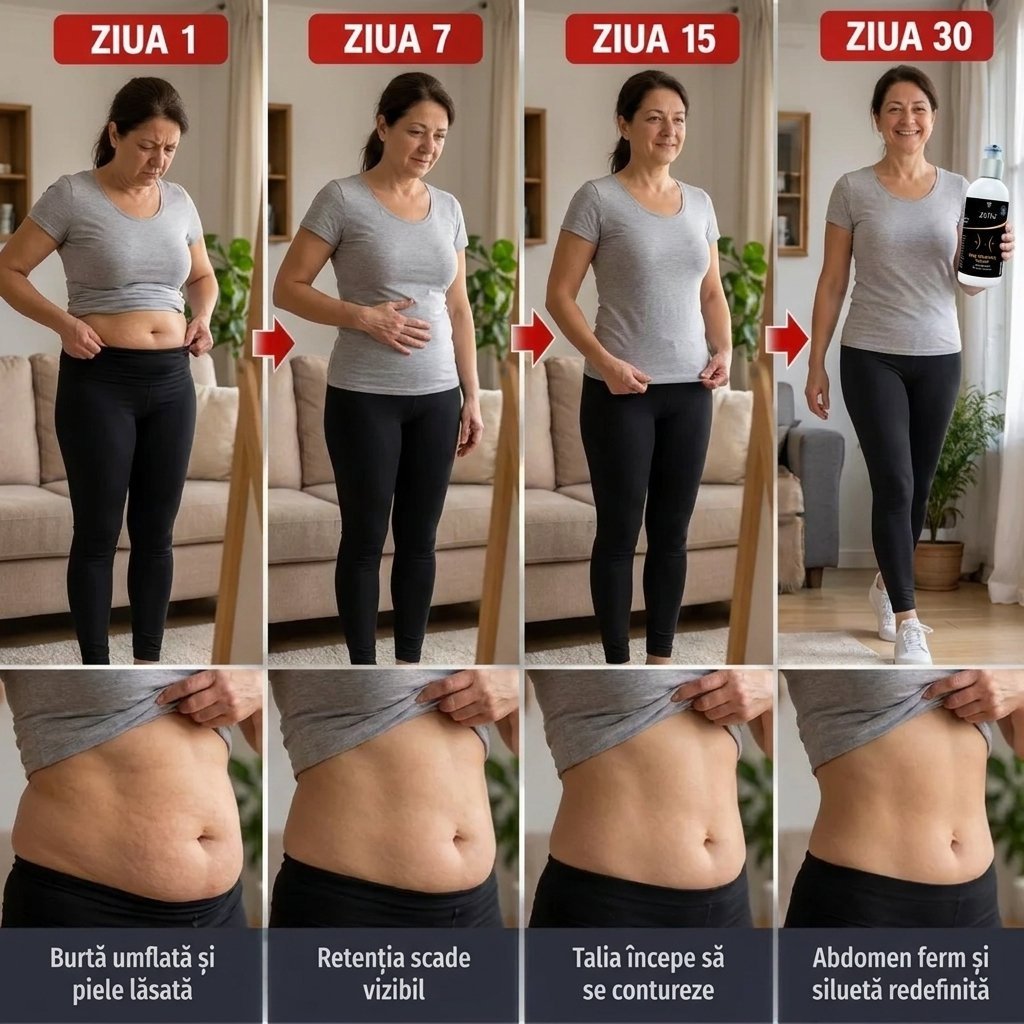 Evoluția în 30 de zile cu Belly Slimming